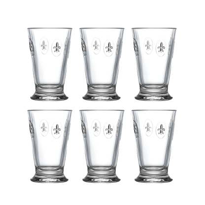 La Rochère Fleur De Lys Longdrinkglas 30 cl - Doos 6 stuks - 123Glaswerk