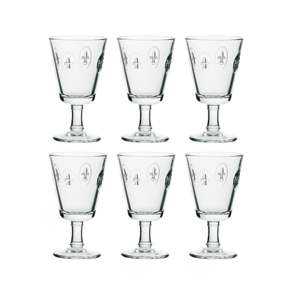 La Rochère Fleur De Lys Wijnglas 24 cl - Doos 6 stuks - 123Glaswerk