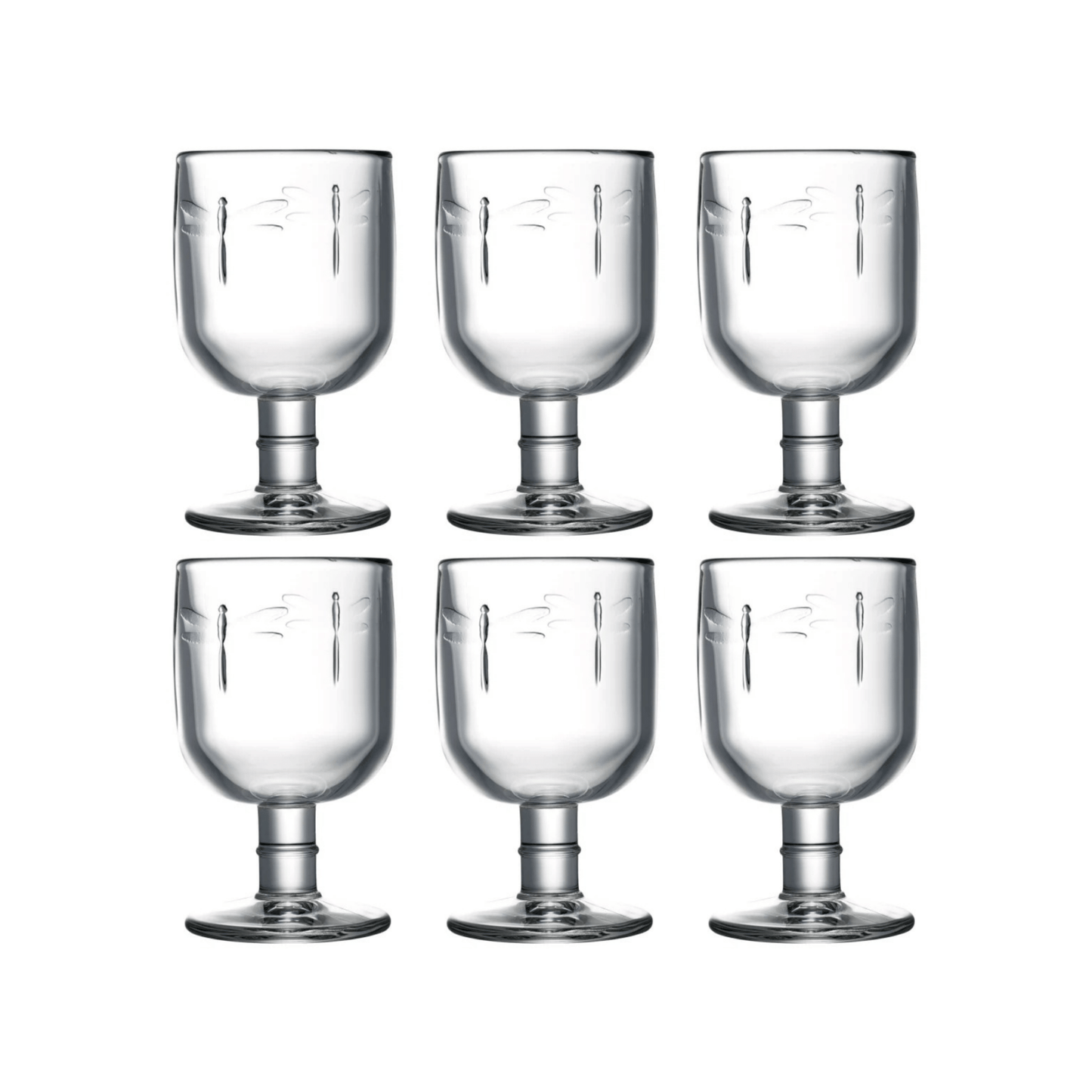 La Rochère Libellules Wijnglas 28 cl - Doos 6 stuks - 123Glaswerk
