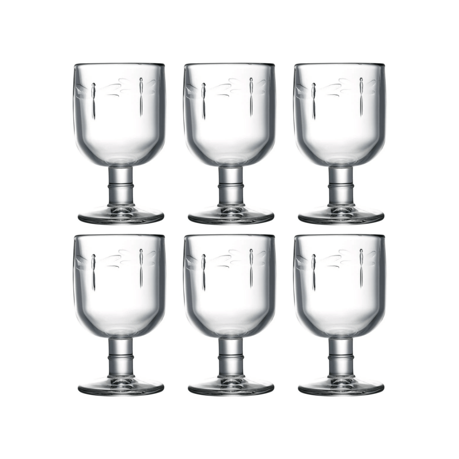 La Rochère Libellules Wijnglas 28 cl - Doos 6 stuks - 123Glaswerk