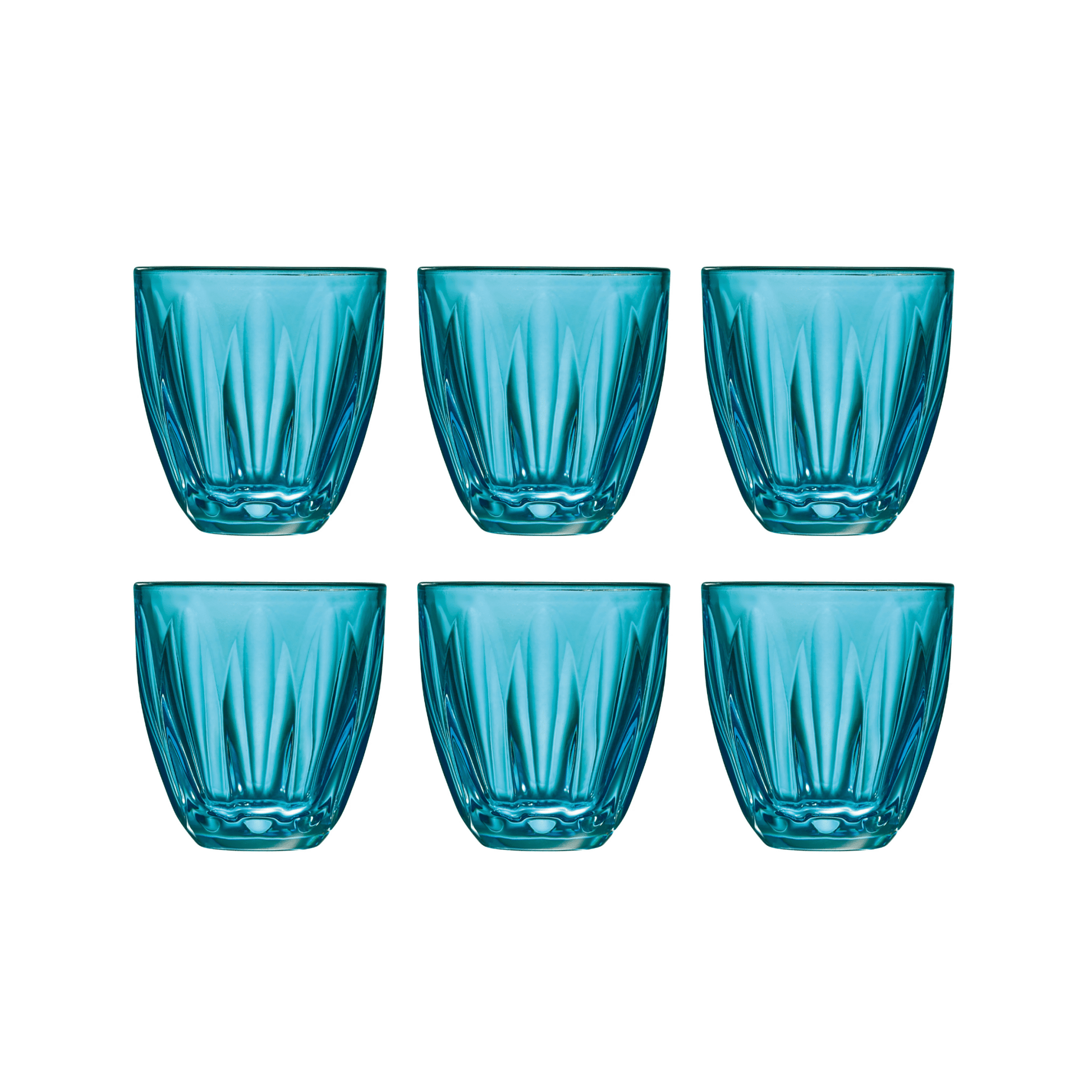 La Rochère Lily Tumblerglas Blauw 25 cl - Doos 6 stuks - 123Glaswerk