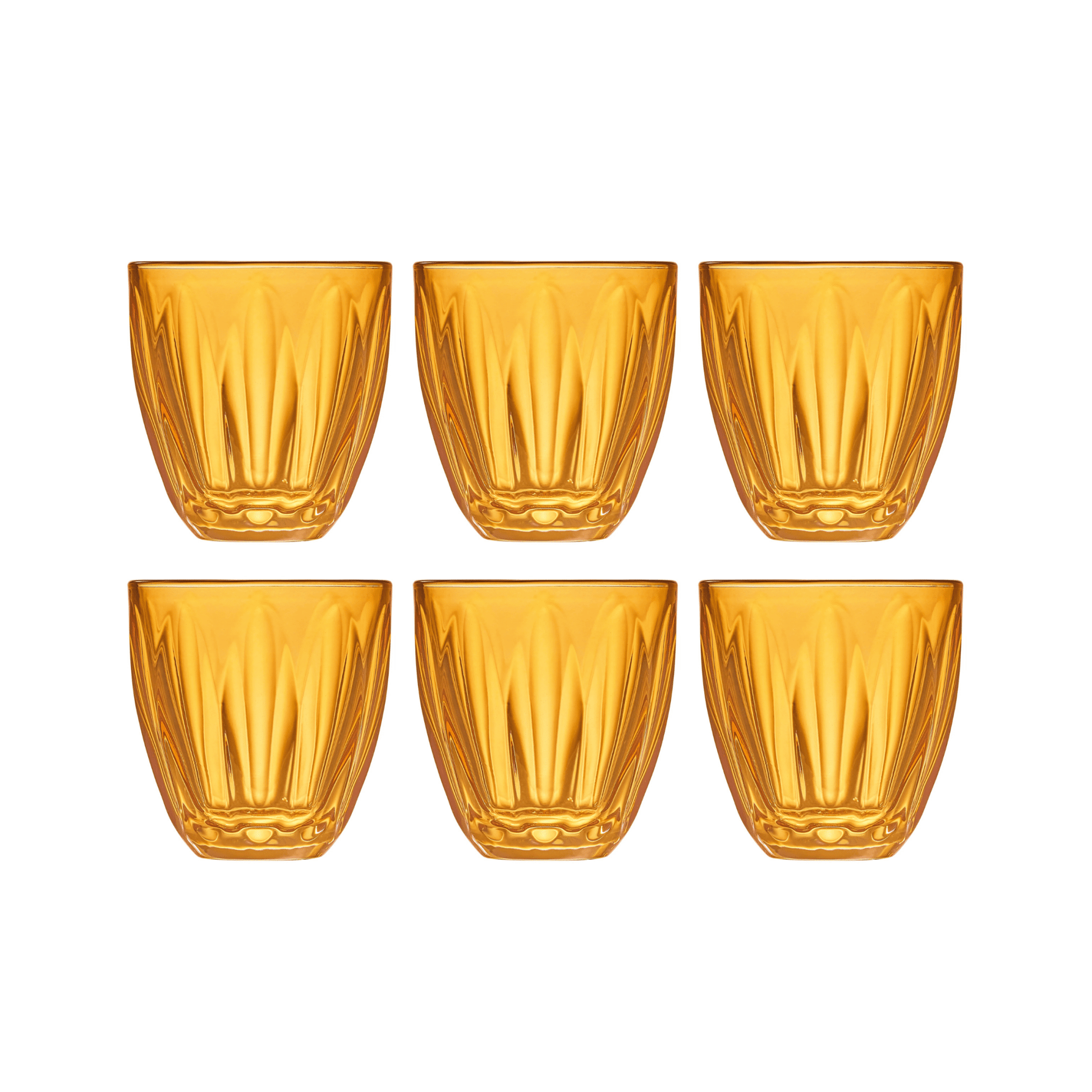La Rochère Lily Tumblerglas Oranje 25 cl - Doos 6 stuks - 123Glaswerk