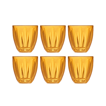 La Rochère Lily Tumblerglas Oranje 25 cl - Doos 6 stuks - 123Glaswerk