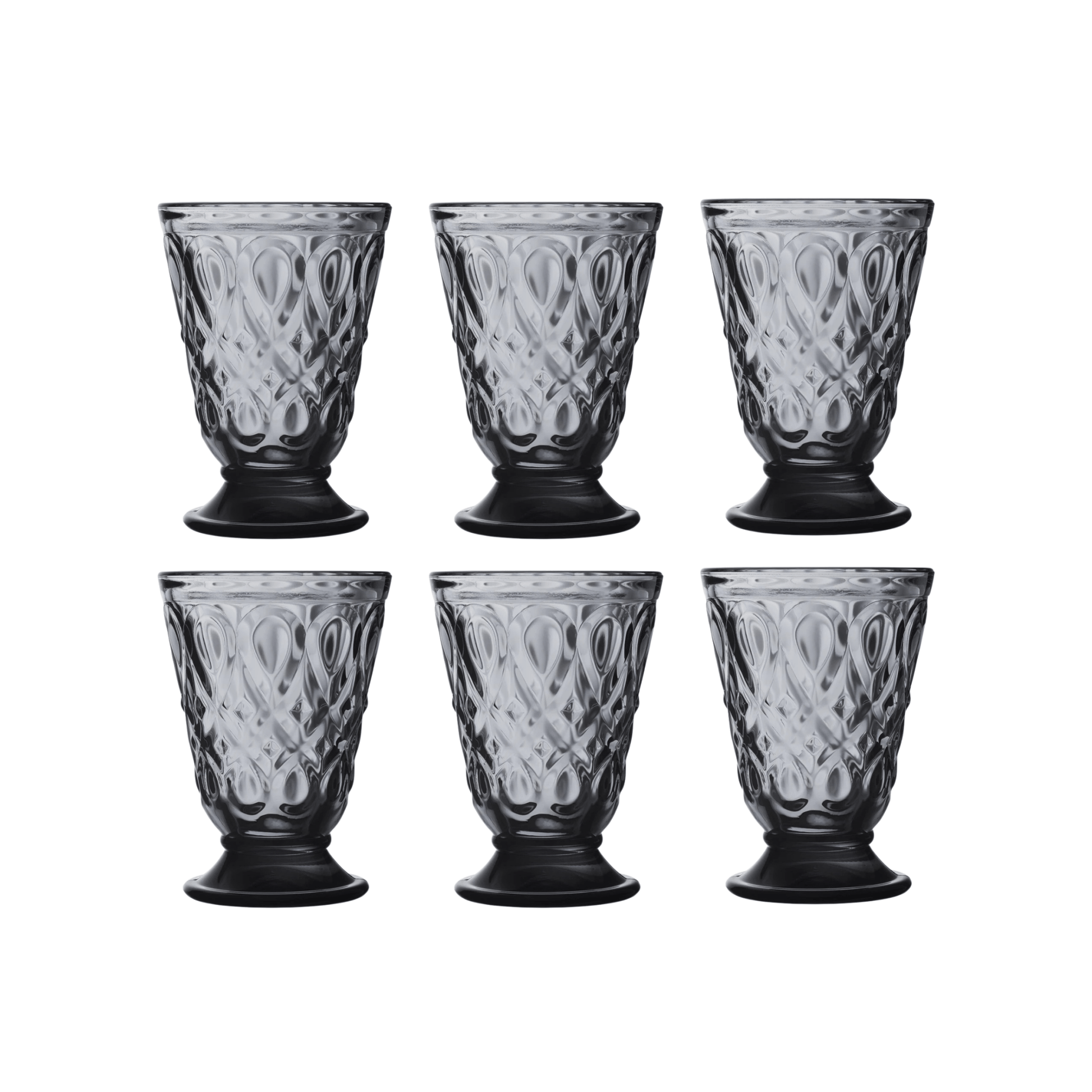 La Rochère Lyonnais Tumblerglas Grijs 20 cl - Doos 6 stuks - 123Glaswerk