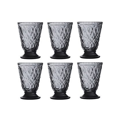 La Rochère Lyonnais Tumblerglas Grijs 20 cl - Doos 6 stuks - 123Glaswerk