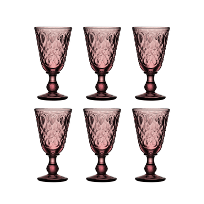 La Rochère Lyonnais Wijnglas Roze 23 cl - Doos 6 Stuks - 123Glaswerk