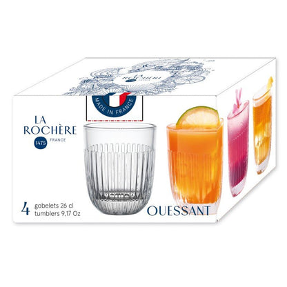 La Rochère Ouessant Tumblerglas 26 cl - Doos 6 stuks - 123Glaswerk