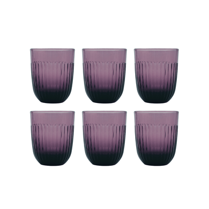 La Rochère Ouessant Tumblerglas Aubergine 26 cl - Doos 6 stuks - 123Glaswerk