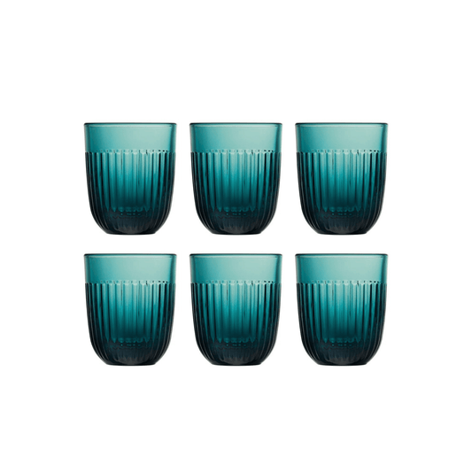La Rochère Ouessant Tumblerglas Blauw 29 cl - Doos 6 stuks - 123Glaswerk