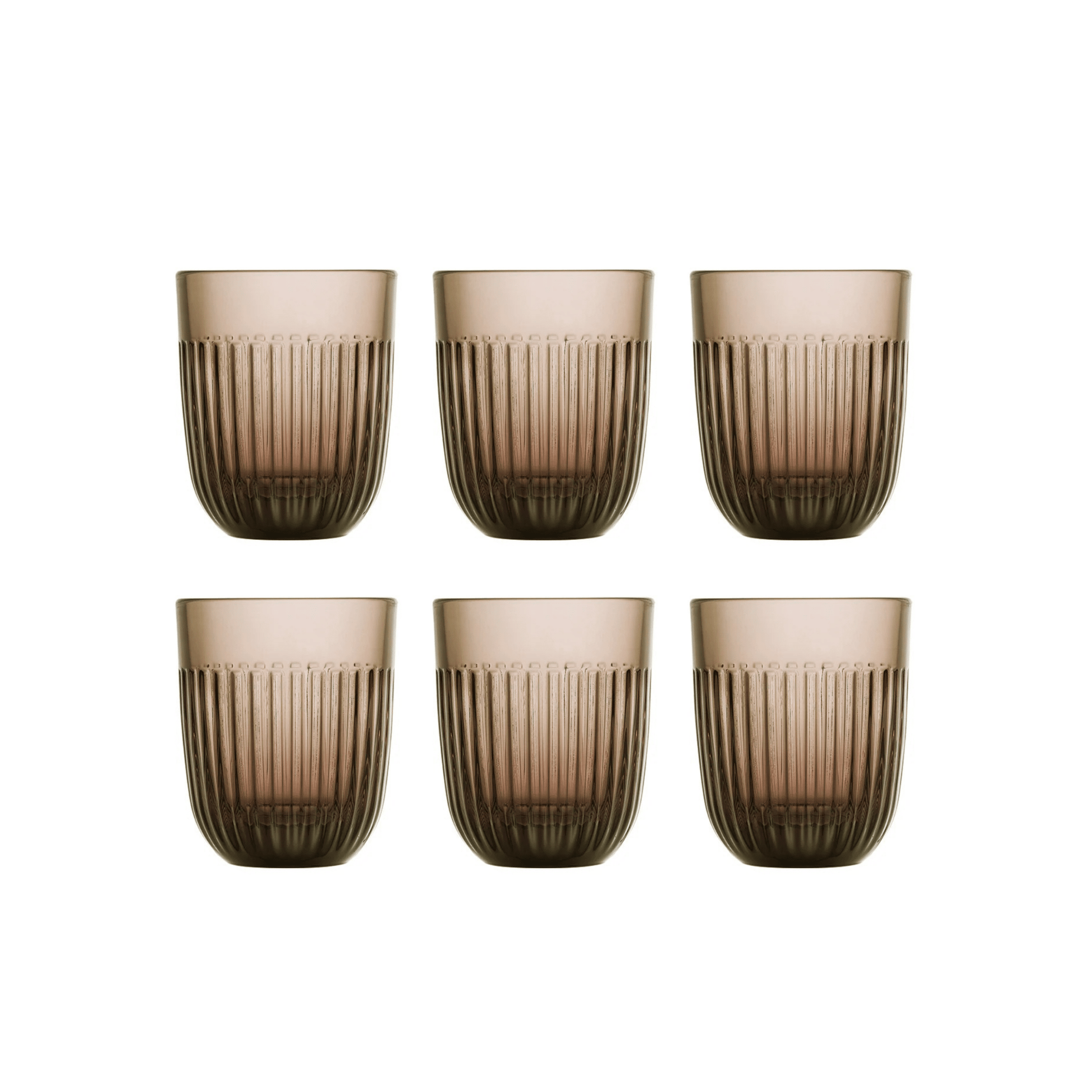 La Rochère Ouessant Tumblerglas Mokka 26 cl - Doos 6 stuks - 123Glaswerk