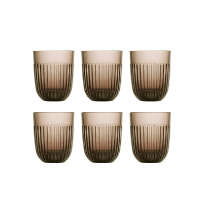 La Rochère Ouessant Tumblerglas Mokka 26 cl - Doos 6 stuks - 123Glaswerk