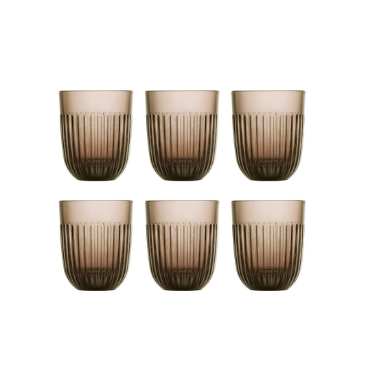 La Rochère Ouessant Tumblerglas Mokka 26 cl - Doos 6 stuks - 123Glaswerk