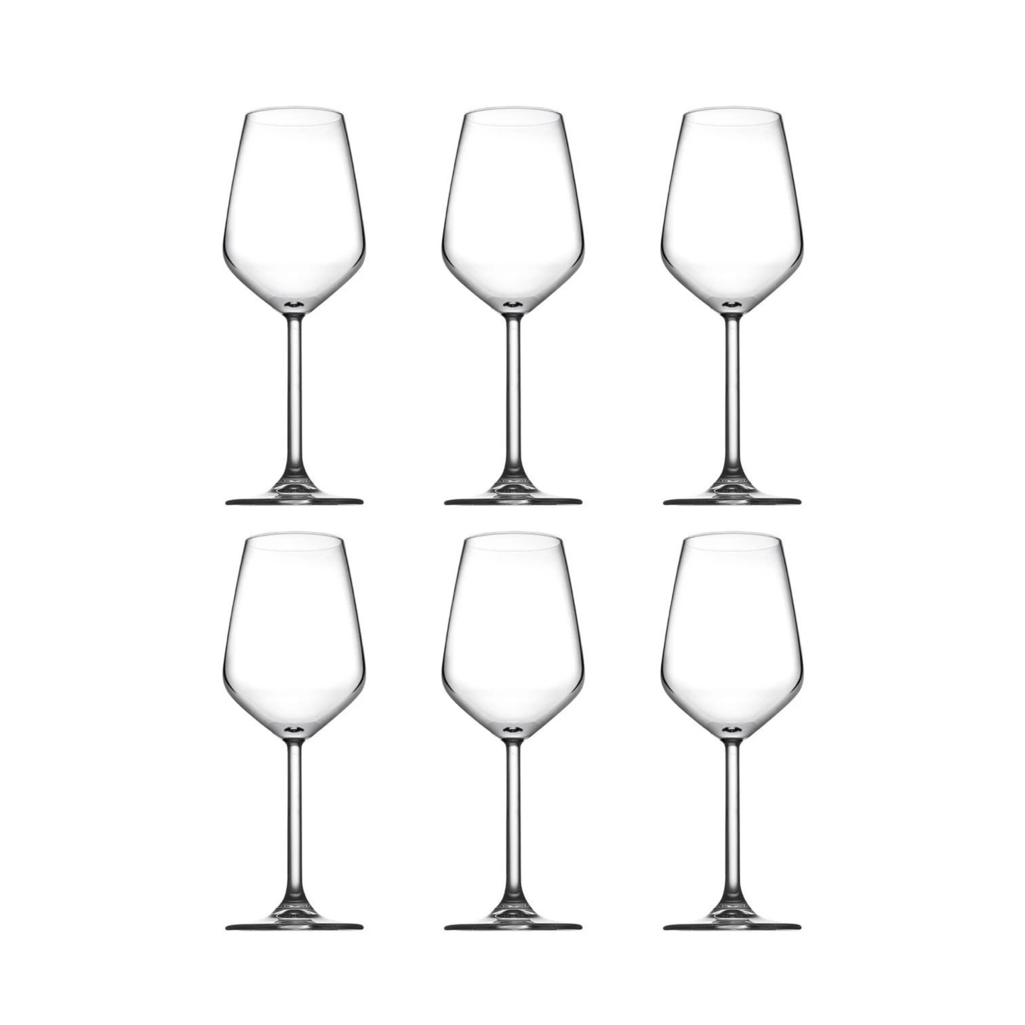 Pasabahce Allegra Witte wijnglas 30 cl - Doos 6 stuks - 123Glaswerk
