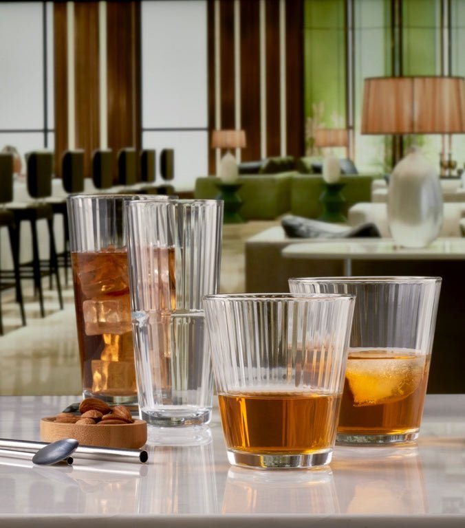 Pasabahce Grande Sunray Longdrinkglas getemperd 29,5 cl - Stapelbaar - Doos 12 stuks - 123Glaswerk