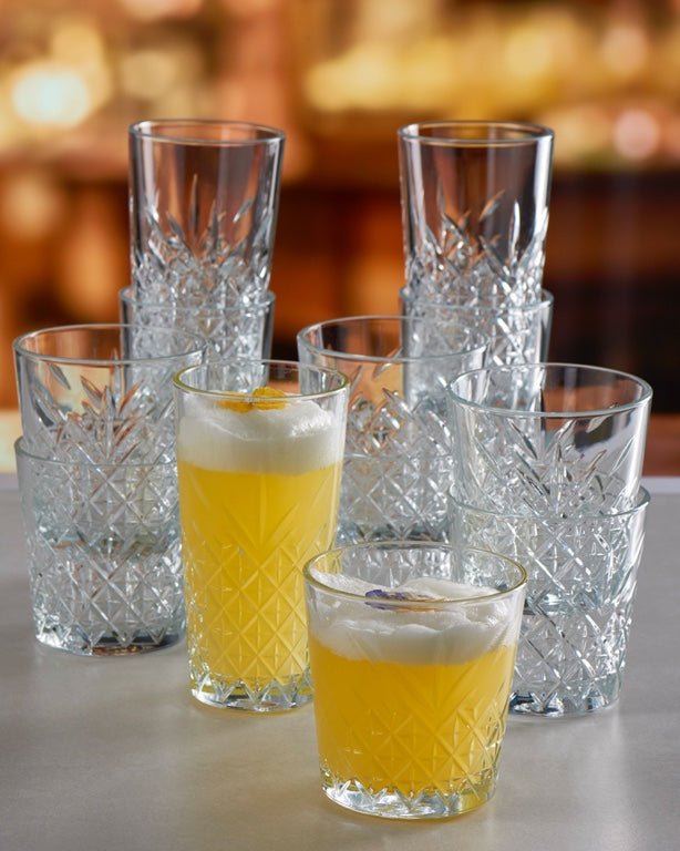 Pasabahce Timeless Whiskyglas getemperd 35,5 cl - Stapelbaar - Doos 6 stuks - 123Glaswerk