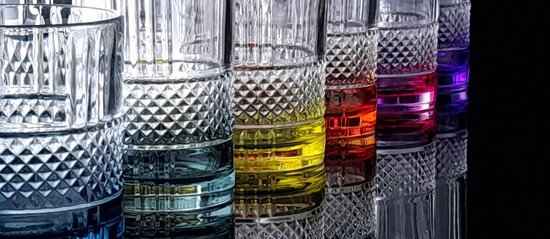 RCR Brillante Kleur Tumblerglas 34 cl - Doos 6 stuks