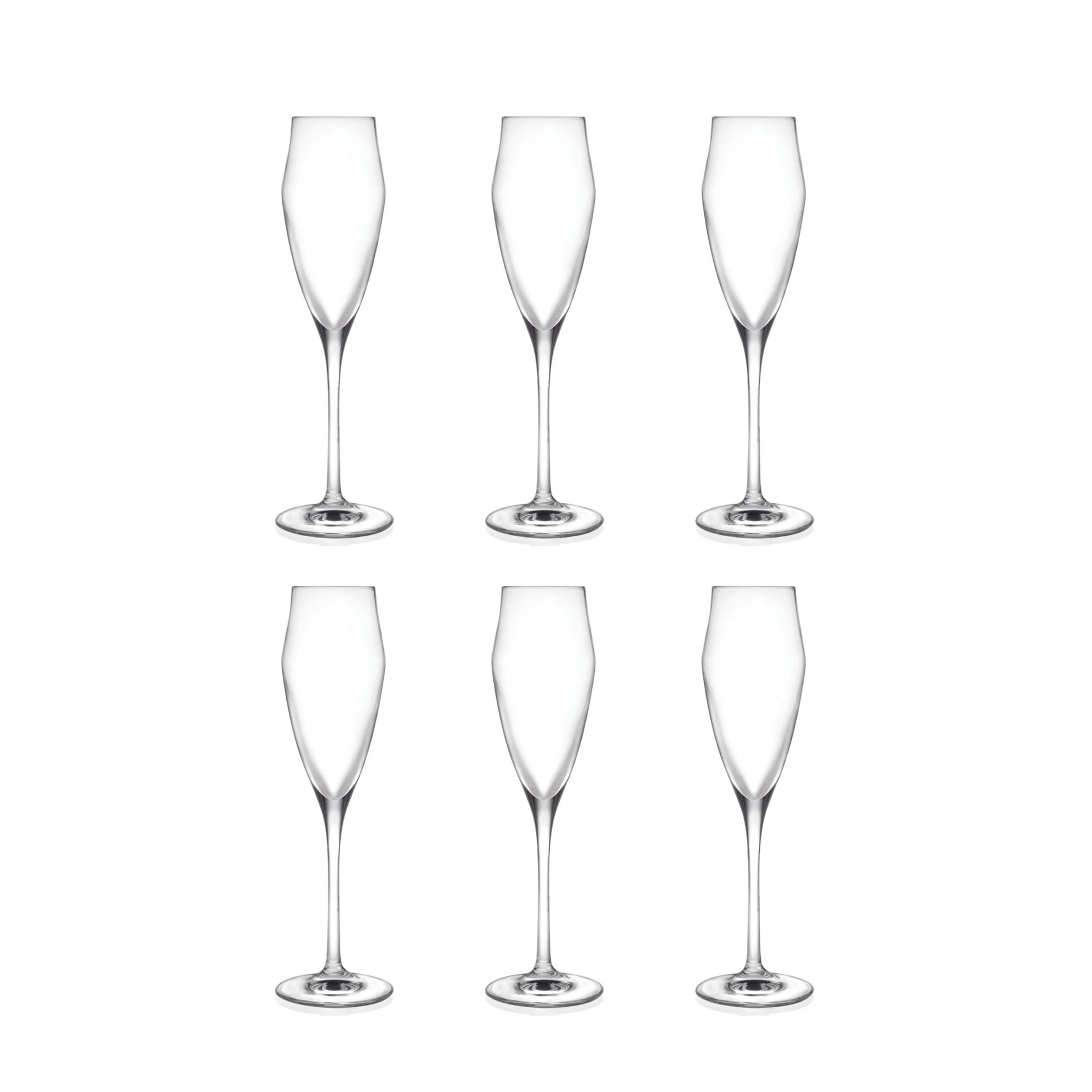 RCR Ego Champagneglas 18 cl - Doos 6 stuks - 123Glaswerk