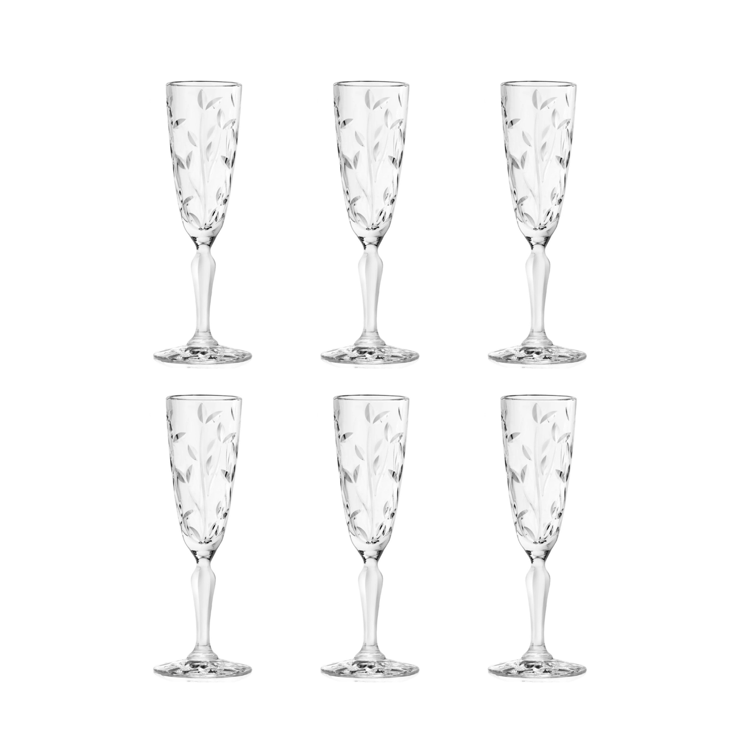 RCR Laurus Champagneglas 16 cl - Doos 6 stuks - 123Glaswerk