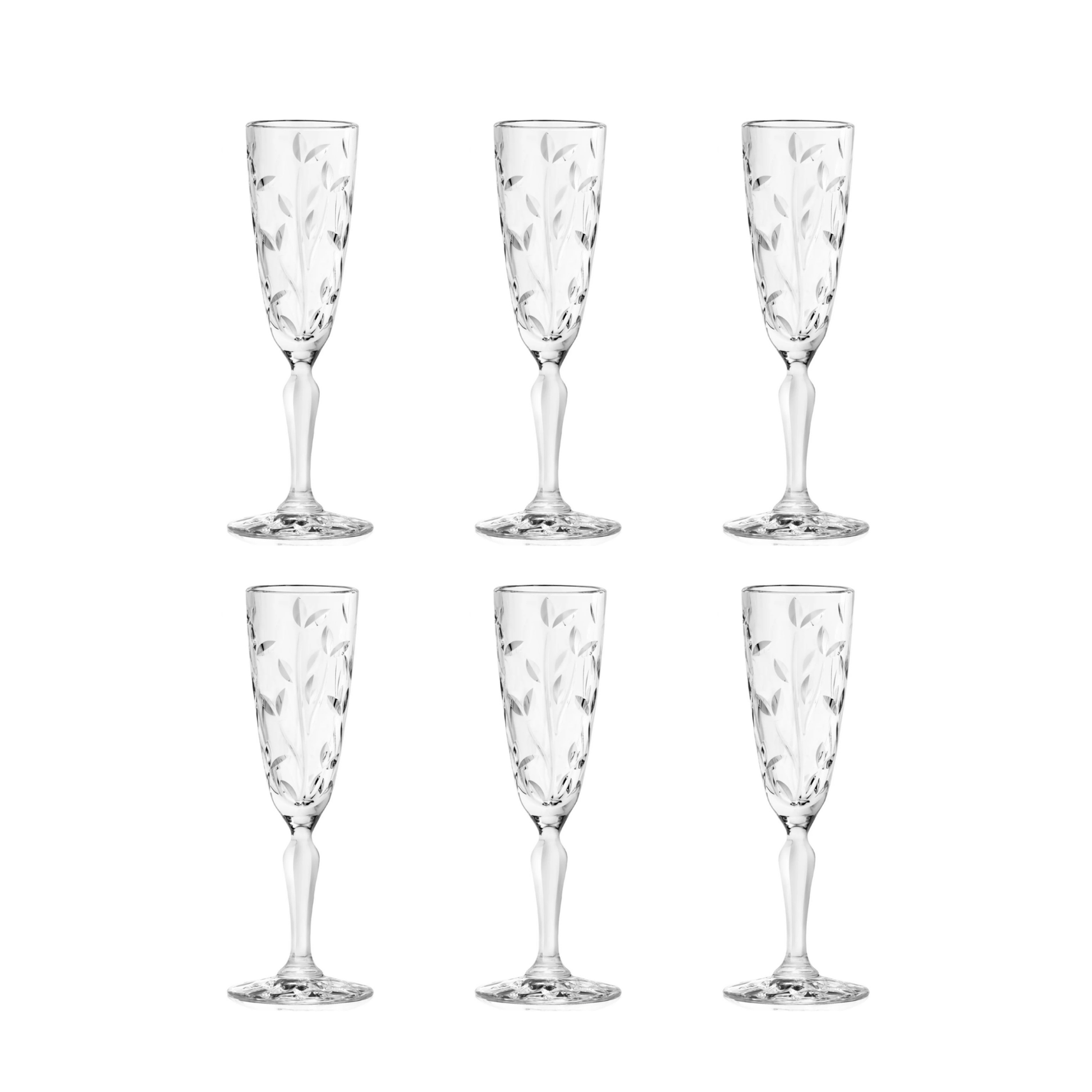 RCR Laurus Champagneglas 16 cl - Doos 6 stuks - 123Glaswerk
