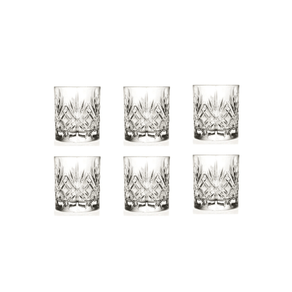 RCR Melodia Tumbler Shotglas 8 cl - Doos 6 stuks - 123Glaswerk