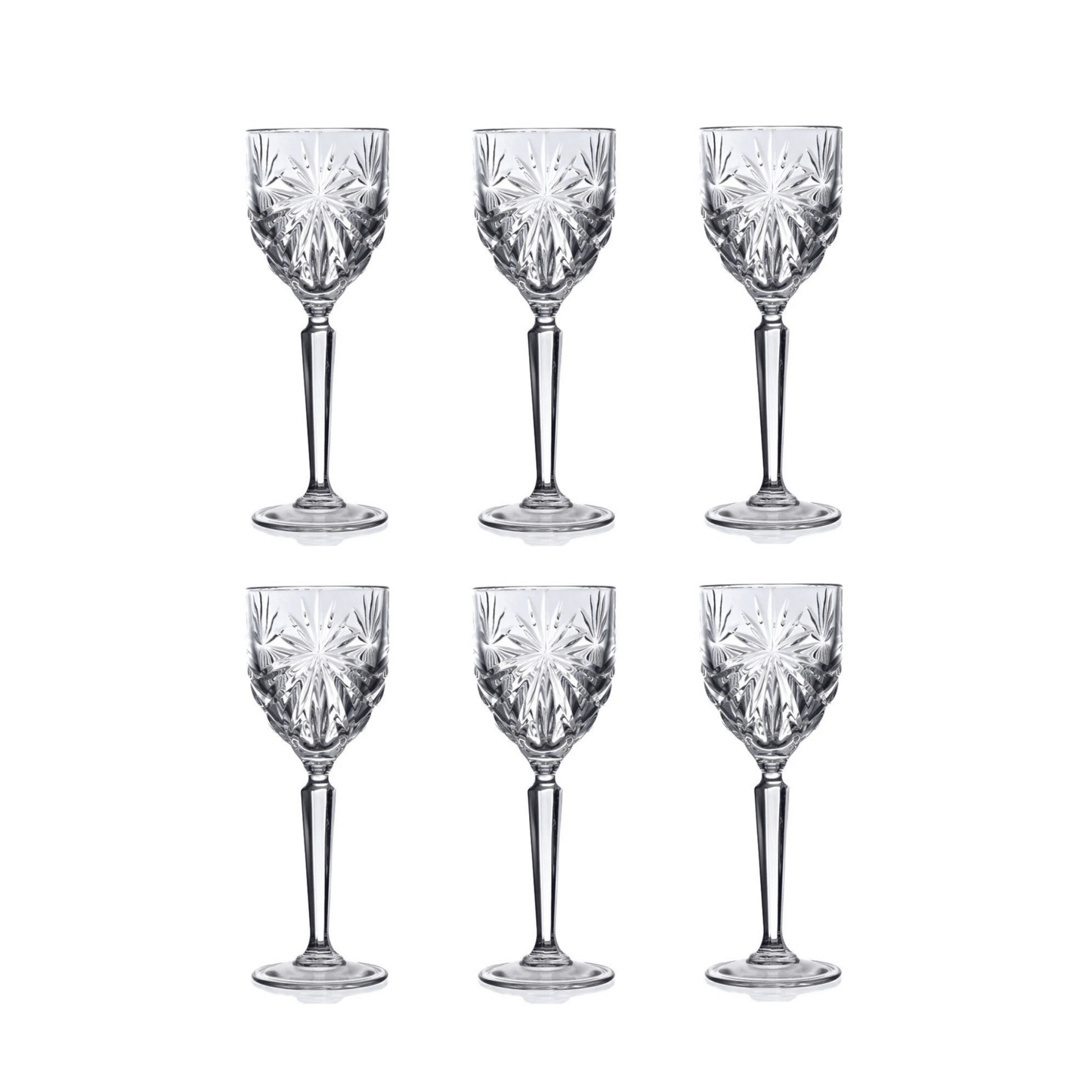 RCR Oasis Wit Wijnglas 23 cl - Doos 6 stuks - 123Glaswerk