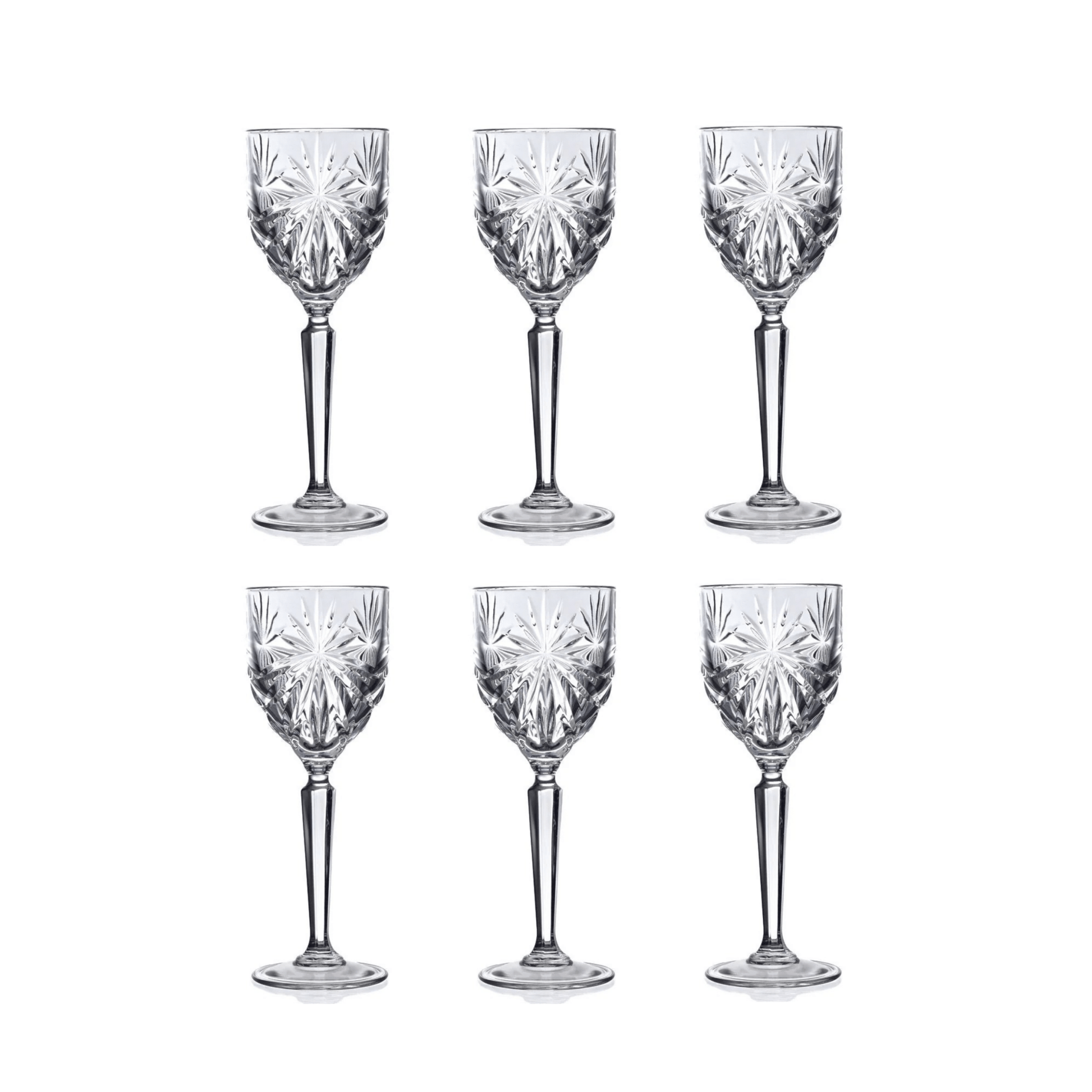 RCR Oasis Wit Wijnglas 23 cl - Doos 6 stuks - 123Glaswerk
