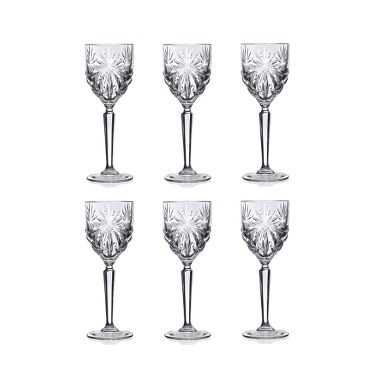 RCR Oasis Wit Wijnglas 23 cl - Doos 6 stuks - 123Glaswerk