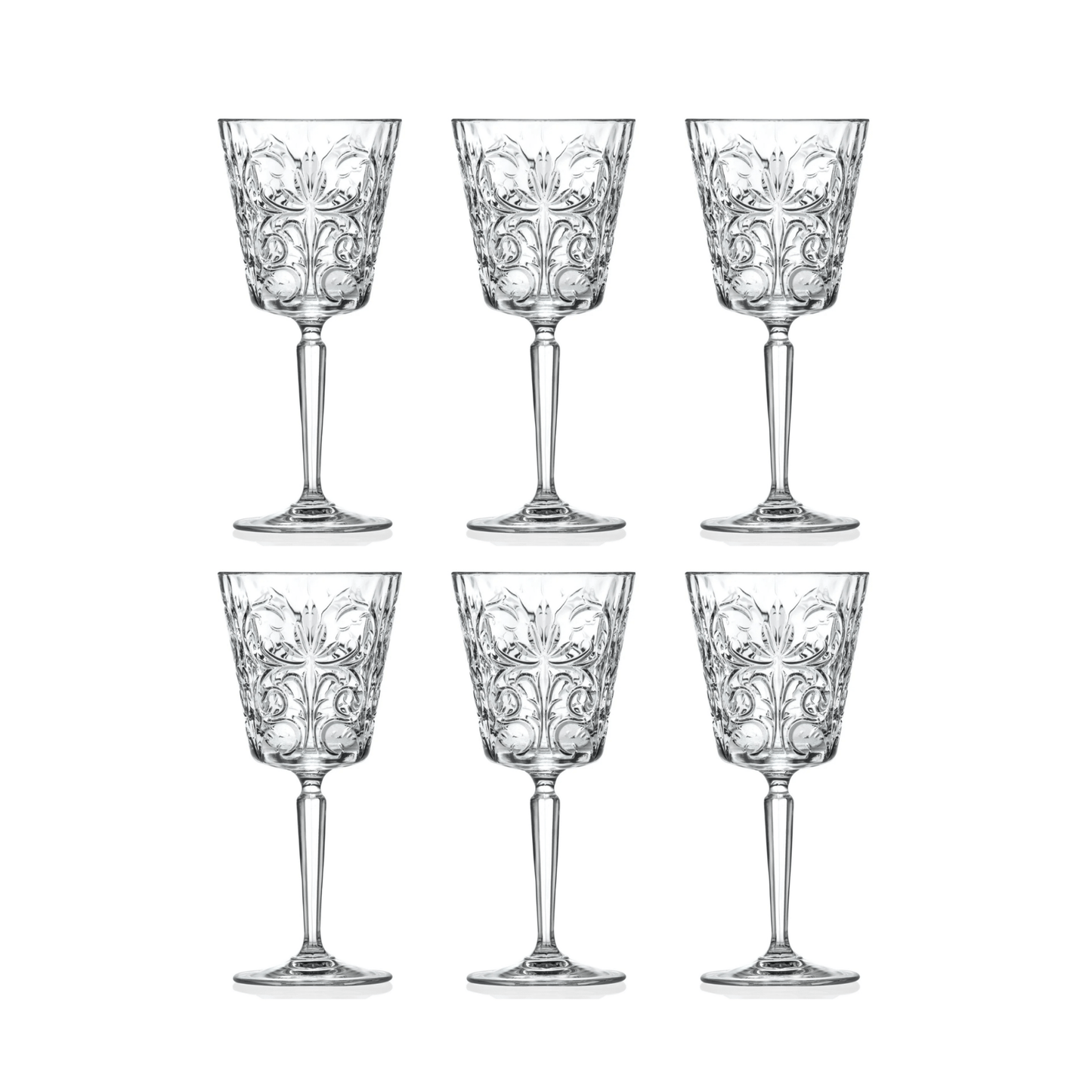 RCR Tattoo Wijn - Cocktailglas 29 cl - Doos 6 stuks - 123Glaswerk
