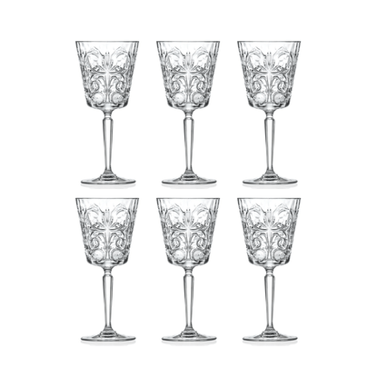 RCR Tattoo Wijn - Cocktailglas 29 cl - Doos 6 stuks - 123Glaswerk