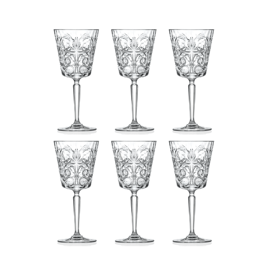 RCR Tattoo Wijn - Cocktailglas 29 cl - Doos 6 stuks - 123Glaswerk