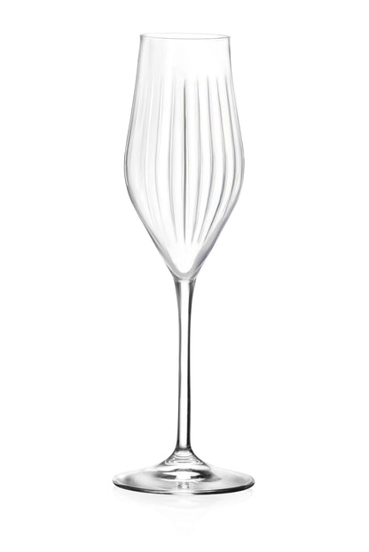 RCR Timeless Champagne flute 23 cl - Doos 6 stuks - 123Glaswerk