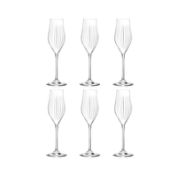 RCR Timeless Champagneflute 23 cl - Doos 6 stuks - 123Glaswerk