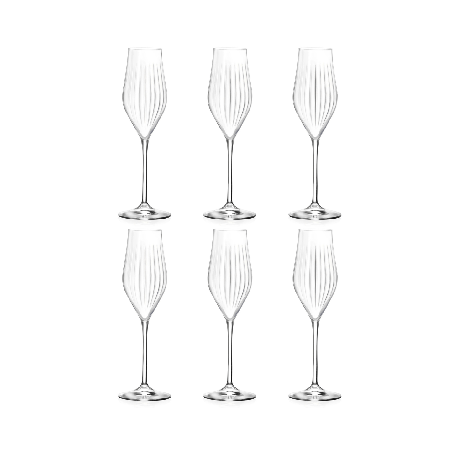 RCR Timeless Champagneflute 23 cl - Doos 6 stuks - 123Glaswerk