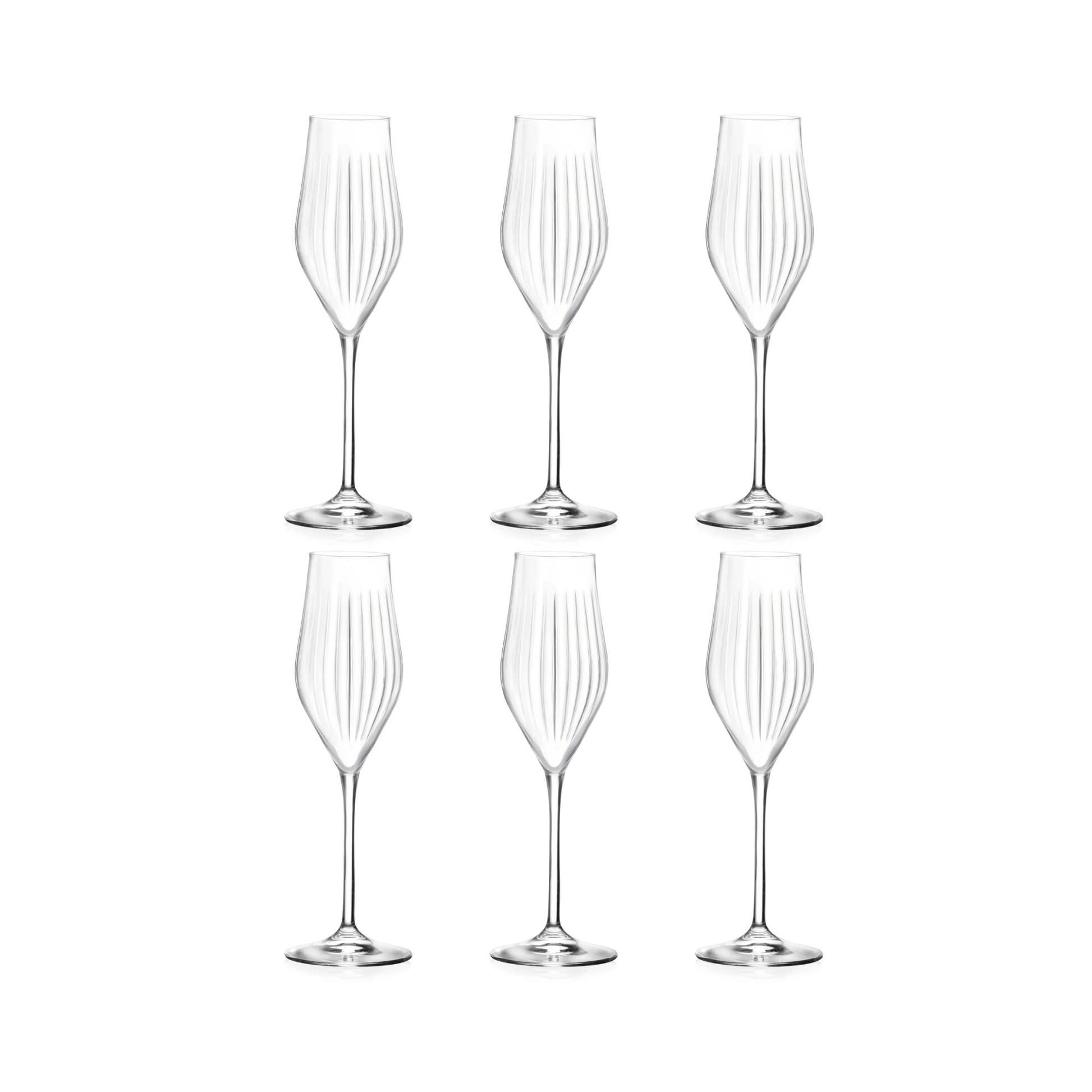RCR Timeless Champagneflute 23 cl - Doos 6 stuks - 123Glaswerk