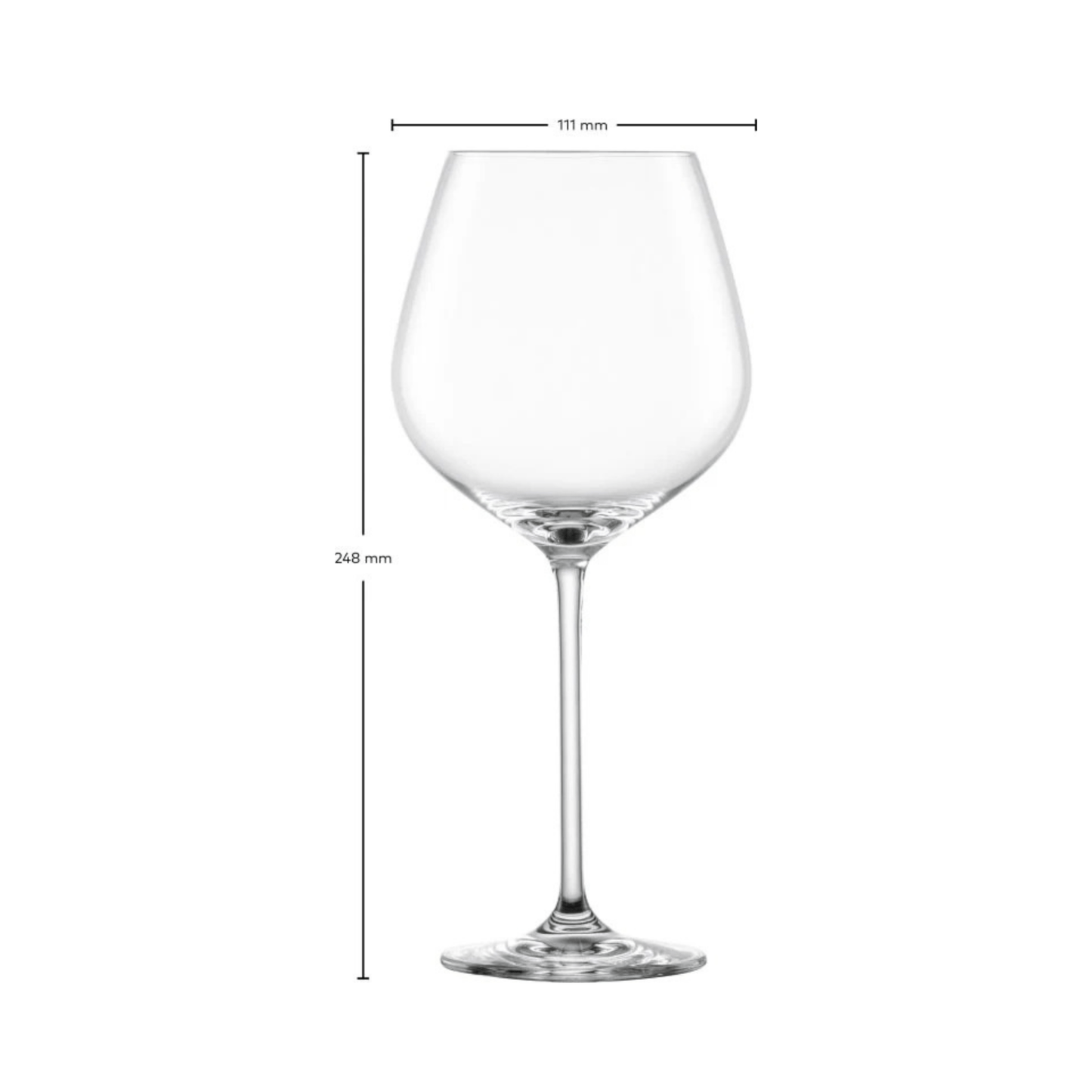 Schott Zwiesel Fortissimo Bourgogne goblet 140 - 0.727Ltr - 4 glazen - 123Glaswerk
