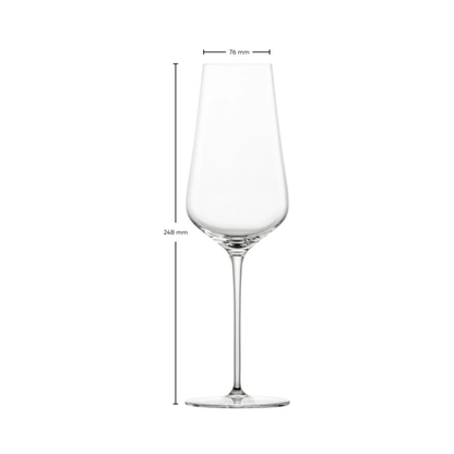 Zwiesel Glas Duo Champagneglas 37,8 cl - Geschenkverpakking 2 glazen - 123Glaswerk